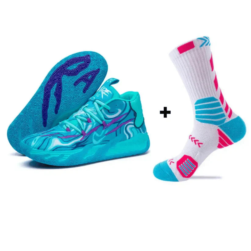 BF - Volleyball and Basketball Shoes AeroDunk Original + Free Socks